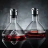 Decantador de Hielo Transparente tipo Iceberg con Cascada Accesible de Lujo Europeo Filtro Doméstico Decantador Rápido Jinshan Dispensador de Vino