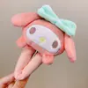 Diadema de Felpa para Niñas Sanrio Melody Gui Dog Lavar la Cara Borde Ancho No se Inclina Linda Diadema para la Cabeza de Dibujos Animados