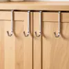Colgador de Gancho para Puerta de Acero Inoxidable Forma de S Multifuncional Cocina y Baño Sin Taladro Gancho para Abrigos y Sombreros Colgador para Armario Venta al por Mayor