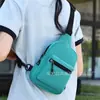 Moda coreana simple nuevo bolso de pecho para mujer gran capacidad de almacenamiento bolso bandolera tendencia color sólido bolso de hombro al por mayor