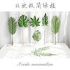 Accesorios de fotografía con hojas estilo Ins, adornos para decoración de uñas, fondo de tela para fotografía de Taobao