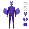 Floresta Transfronteiriça 99 Noites Desenho Animado Animal Fantasia Cosplay Morcego Cabra Veado Lobo Mesmo Estilo Personagem de Terror Macacão Conjunto