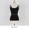 Camisola ajustada con cuello medio abierto y hebilla sexy para mujer, nueva moda de verano de Dongdaemun de Corea del Sur
