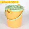 Balde Organizador de Brinquedos Infantil Bolsa Estojo Bebê Desenho Animado Fofo Caixa Organizadora de Blocos de Construção Lanche de Bebê Caixa de Presente