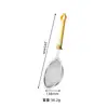 Colador de Harina de Acero Inoxidable Cocina Hogar Horneado Filtro Colador de Azúcar en Polvo Jugo Leche de Soya Mango de PP Filtro de Escoria Fuga