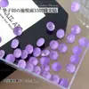 Pedrería Redonda Brillante para Uñas, Paquete Mixto de Pedrería de Punta de 33 Cortes, Pedrería Suelta para Pendientes y Decoraciones de Uñas