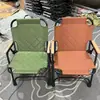 Cadeira Dobrável para Exterior Selecionada Cuidadosamente Portátil para Acampamento de Carro Cadeira Dobrável de Praia Cadeira Kermit Acolchoada Espessa Espessa