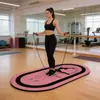 Alfombrilla de Piso de Tierra de Diatomeas Transfronteriza para Uso Doméstico, Esterilla de Ejercicio para Saltar la Cuerda, Tamaño Grande Reducción de Ruido y Absorción de Impactos Esterilla Insonorizada, Esterilla de Entrenamiento Deportivo