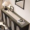 Tapete para mesa de aparador, tapete para zapatero, tapete para mueble de TV, mantel, mesita de noche, protección antipolvo para escritorio, cubierta de encimera, tela para entrada