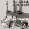 Juego de Ducha Zhengba con Pantalla Digital Aleación de Aluminio Rociador Cuadrado Superior Luz Ambiental Juego Completo de Baño Venta al por Mayor