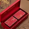 Latas Redondas Dobles, Dos Latas Cuadradas, Caja de Té de Media Libra, Caja de Regalo de Té, Cajas de Empaque de Té de Hoja de Lata Cuadrada de 0.5 kg, Cajas Vacías