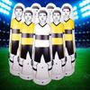 Fábrica em estoque direto portátil futebol inflável parede humana injeção de água simulação de areia parede humana obstáculos de treinamento de futebol
