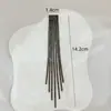 Accesorios de decoración de pasador de lazo cadena de garra de pedrería borla de soldadura accesorios para ropa larga accesorios de bricolaje