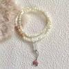 Pulsera de Melocotón con Cuentas Dulce y Femenina de Venta Caliente Diseño Ins Pulsera Mejor Amiga Estudiante Regalo de Cumpleaños