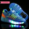 Zapatos heyway de una rueda para niños y niñas, zapatos de patines, patines de ruedas, zapatos con luces, zapatos ligeros, zapatos automáticos para estudiantes