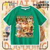 2026 Ropa para Perro Mi Cuchillo y Escudo Camiseta de Algodón Puro Manga Corta Shiba Inu Divertido Paquete de Emoticonos Abstractos Tops para Niños y Adolescentes 2
