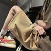 Verão Novo Shorts Masculinos Estilo Americano Marca Tendência Design Fino Nicho Solto Tamanho Grande Jeans Calças Cinco Pontos Masculinas Tendência