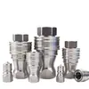 Aço Inoxidável 304 Kzf Conector Rápido Hidráulico Tipo Aberto-Fechado Alta Pressão Alta Temperatura Duplo Auto-Selante Conector Rápido para Tubo de Óleo Hidráulico