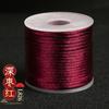 Nudo de dragón línea al por mayor 5 nudo chino cuerda trenzada material hecho a mano DIY nailon seda coreana 29 colores fábrica en stock