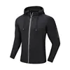 Mallas pro para entrenador de fitness ropa de entrenamiento deportivo otoño e invierno correr al aire libre chaqueta con capucha de secado rápido otoño 881