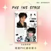 Mu Zhicheng Wang Lujie CP Fan Support Mercancía Tarjeta de PVC Impresa por Ambos Lados Tarjeta Mini de Celebridad Tarjeta de Competencia Colgante para Bolsa Ita