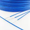 Cable Industrial de Alta Temperatura Doble Aislado de Teflón para Electrodomésticos, Motores Eléctricos Automotrices, Vehículos Eléctricos, Cable de 0.75 Cuadrado