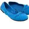 Bailarinas de Seda con Lazo París para Mujer, Punta Redonda, Boca Baja, Planas, sin Cordones, Suaves, Plateadas, Zapatos Mary Jane