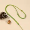 Cordón de collar simple y versátil, adecuado para colgantes de jade y oro, cordón de collar trenzado de alta gama para DIY, ajustable