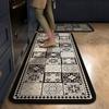 Alfombrilla de Barro de Diatomeas de Lujo Ligero para Cocina Absorbente Antideslizante Borrable Alfombrilla para Pies Secado Rápido Impermeable Protector de Piso Recta de Fábrica