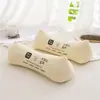 Núcleo de Almohada de Trigo Sarraceno Entero Soporte Duro para la Columna Cervical Tracción Ayuda para Dormir Almohada Cilíndrica para Adultos para Dormitorios de Estudiantes