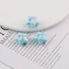 Estrella de Lazo Chapada en Color Cuentas Sueltas Acrílicas Cadena de Teléfono Móvil Hecha a Mano DIY Material para Joyería con Cuentas Pequeños Accesorios