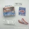 Lindo dente dentadura modificação terno dentes beleza sorriso simulação de dentadura superior e inferior caixa de cor nova transfronteiriça