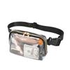 Cross-border lulu correndo saco de cintura especial impermeável transparente tpu masculino e feminino ao ar livre esportes bolsa de cintura slung saco peito