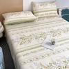 2025 Nuevo Algodón Puro Cama Sábanas Pieza Única 100 Algodón Verano Dormitorio Infantil Edredón Individual Doble Funda de Almohada Juego de Tres Piezas 3