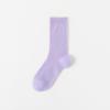 Calcetines Largos de Tubo Finos con Estampado Floral Oscuro para Mujer Oem Verano Calcetines Largos de Malla Holgados Transpirables Calcetines para Niñas