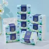 Pañuelos de papel 480 piezas paquete económico 10 paquetes húmedos agua pañuelo facial para el hogar paquete grande extraíble 5 capas