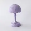 Lámpara de Mesa Jellyfish DIY Hecha a Mano con Pegamento de Crema de Batería de Botón Mini Casual Corazón de Chica Linda Luz de Noche Romántica para Dormitorio