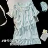 Sudeste Asiático Atacado Roupa de Dormir Infantil Infantil 2025 Novo Verão Fino Algodão Nuvem Manga Curta Vestido Menininha