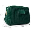 Bolsa de Cosméticos Popular de Amazon, Terciopelo Velvet Bolsa de Almacenamiento de Cosméticos de Gran Capacidad, Bolsa Portátil para Viaje, Se Puede Personalizar