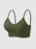 Sujetador Grande de Espalda Descubierta en Forma de U sin Aros, Hilo Transfronterizo Sin Costuras, Sujetador Deportivo para Mujeres Jóvenes, Camisola Sexy Transpirable de Espalda Descubierta