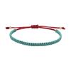Pulsera colorida tejida a mano pura de venta caliente transfronteriza Amazon nudo plano amistad creativo hombres y mujeres parejas cuerda de mano al por mayor