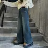 Jeans para Niñas 2026 Nuevo Estilo Jeans Infantiles Modernos Niñas de Primaria Niños Mayores Pantalones Rectos Otoño e Invierno
