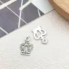 Accesorios para Joyería DIY Aleación de Zinc Retro Colgante de Corona Pequeña Pendientes Hechos a Mano Colgantes para Collares Venta Directa del Fabricante al Por Mayor