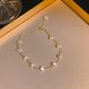 Pulsera de perlas nicho alto sentido temperamento dulce chica personalidad pulsera mayoreo 2024 nueva joyería red
