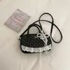 Bolsa de Boliche Simples de Mão para Mulheres 2026 Novo Estilo Coreano Elegante Bolsa de Ombro de Alta Qualidade Bolsa Transversal Casual da Moda