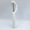 Pelador de Acero Inoxidable 304 Pelador Multifuncional en Forma de P para Patatas y Caña de Azúcar, Duradero para Pelar y Raspar Frutas y Verduras