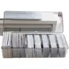 Caja de almacenamiento de tarjetas para niños, Caja organizadora con compartimentos transparentes para tarjetas de Ultraman, a prueba de polvo con tapa, Álbum de tarjetas Ye Luoli