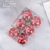 Bolas de Natal Vermelhas, Flores Artificiais Galvanizadas, Flores Artificiais, Plantas Verdes Atacado, Artesanato para Casamento, Decorações Estilo Ins