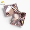 3x3 ~ 10x10mm cuadrado ángulo recto caro color circón colección piedra suelta al por mayor zirconia cúbica sintética