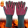 Guantes de Algodón Resistentes a Altas Temperaturas Anti-Polvo para Comercio Exterior, Guantes para Barbacoa Aislados para Horno de Microondas